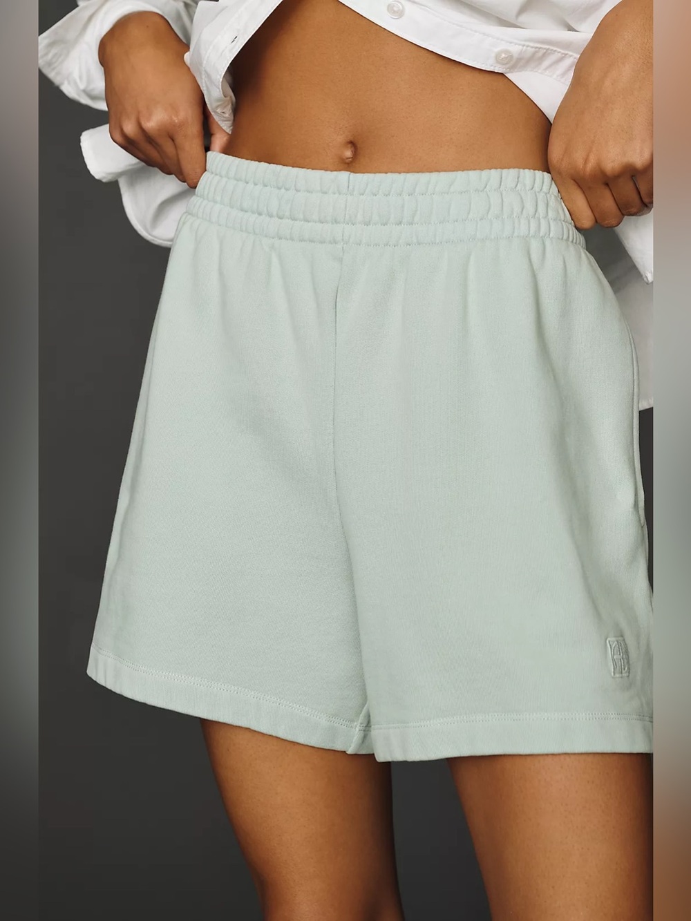 NWT Anine Bing Kam 100% Cotton Shorts